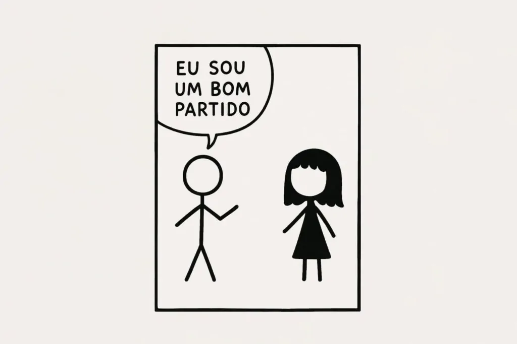 Marketing não é dizer que você é bom. É fazer as pessoas quererem chegar